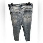 No Boundaries  light wash button fly high rise skinny jeans size 13 juniors Photo 3