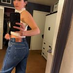 ZARA High Waisted Wide Leg Jeans Photo 2