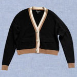 Laundry by Shelli Segal  Academia Style Cardigan Bedazzled Buttons Size S Photo 0
