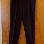 Lafayette 148 New York Irving Virgin Wool Blend Pants Plum Trousers NWT Size 10 Photo 0