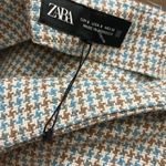 ZARA  High­waist skort skirt with pleats size small Photo 9