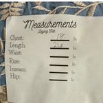 ZARA  Off The Shoulder Embroidered Denim Chambray Floral Mini Dress XS Blue White Photo 8