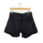 AGOLDE  Black Denim Parker Long Shorts Photo 3