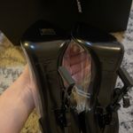 Saint Laurent Patent Calfskin PVC Opyum Black Size 38 Photo 4