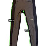 The North Face  Women's Active Leggings Gray Black Workout Running Athletic Pants - M Photo 1