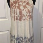 Errant tie dye long tank top Red Size XS Photo 0