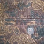 Harolds 2 30x20 Chocolate Paisley Courderoy Crop Pants Brown Photo 6