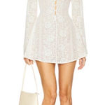 LOBA Letica Mini Dress in Ivory Photo 0
