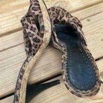 Fioni NWOT  Leopard Cork Heels Photo 5
