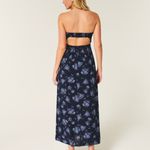 Hollister Strapless Twist Bust Maxi Dress Photo 1