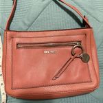 Nine West Coral Pebbled Leather Shoulder Bag Photo 0