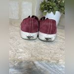 Vans Burgundy suede low top sneaker sz 7.5 Photo 3