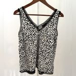 Halogen Raw Edge Tank - Black- Ivory Fast
Leopard Size Small Photo 1