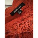 Women’s Ambiance Red Lace Dress W/lining Size S Photo 2