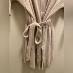 Barefoot Dreams CozyChic Lite Short Sleeve Ribbed Belted Cardigan Size L/XL Photo 5
