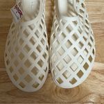Nicole Miller  Rarri Ivory‎ Woven Jelly Flats Size 8 Photo 3