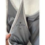 Athleta  Grey Silk Blend Maxi Dress Built in Bra Photo 3
