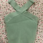 Aritzia Babaton Sculpt Knit Criss Cross Top Photo 2