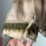 American Eagle  Womens Faux Fur Plaid Oversized Shirt Jacket XS ♦️ Photo 2