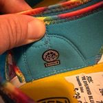 Keen NWT  Unisex-adult Knotch River Open Toe Sandal Tie Dye/Vivid Blue size 7 Photo 2