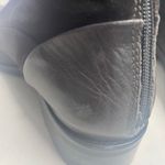 VERA GOMMA Leather Italian Boots Black Size EU 38, US Size 7.5‎ Made in Italy Photo 3