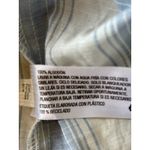 Ava & Viv  Womens Blouse Shirt Size‎ 2X Blue White Striped Long Sleeve NEW Photo 3