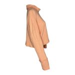 Wild Fable  Shirt Womens XL Orange Turtleneck Waffle Knit Crop Neutral‎ Casual Photo 2