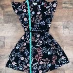 Elle  Floral Print Bow Belted Dress Photo 11