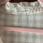 Laura Ashley  | Gingham Check Linen Popover Shirt Photo 2