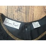 Laurence Kazar #22 Women's Black and Gold Beaded Dress by , Sz: 2X Photo 8