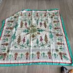 Johnny Was  Tassel Scarf Color Green White Photo 1