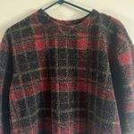 Woolrich Vintage fleece plaid oversize sweater / sweater dress Photo 3