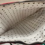 Brighton 💙💖  Holiday Holly Leaf Red Bird Canvas Crossbody Photo 4