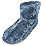 UGG  • Classic Mini II Velvet Boots • Blue Wool Lining • Size 5 Women’s Photo 3