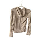 J.Crew Women's Beige Hoodie Long Sleeve Photo 2