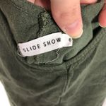 Slide‎ show green romper women’s size 6 Photo 7