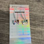 Betsey Johnson  | Iridescent Bow Earrings 💕🏈 Photo 2