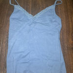 Brandy Melville  Light Blue Lace Camisole Photo 0