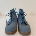 De Blossom Collection women’s blue urvasi-24 lace up ankle boots size 8.5 Photo 1