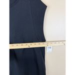 Frame  Womens Large Le Mid-Rise Muscle Tank Top Black Capped Sleeves NWT Photo 8