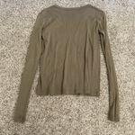 Brandy Melville Brown Long Sleeve Women's Top Photo 1