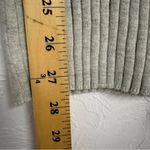 Sundance  Grey Ribbed Turtleneck Sweater Womens XL Stretch Preppy Fitted Classic Photo 4