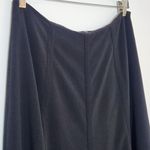 David N Vintage Full Black Maxi Skirt Size 12 Black Full Long Skirt Photo 2