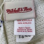 Mitchell & Ness  New York Jets NFL White Green Cuff Knit Beanie Winter Cap Hat OS Photo 3