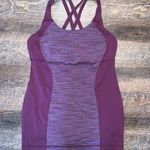 Lululemon Athletica Cross Back Tank Top with Built in Bra No Size Dot Photo 0