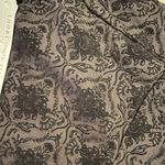 New Directions NWT black velvet burnout pull short length slim leg pants Size 8P Photo 6