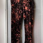 Reebok Leggings Women's XS Speedwick Multicolor Logo Pants Black Xsmall DDC-C Photo 1