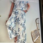 Floral Blue and White Jumpsuit NWOT very cute Size undefined Photo 1