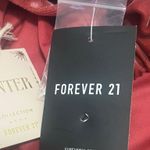 Forever 21  Velvet Mauve Long Sleeve Cut Out Empire Waist Mini Dress Small | NWT Photo 7