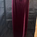 Lulus NWT Purple Velvet Sleeveless Side Slit Formal Dress Photo 11